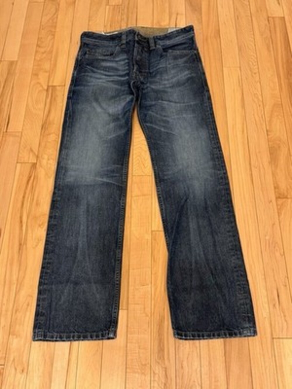 Diesel Safado Mens 29x30 Blue Jeans Denim Buttonfly Excellent Fade Tunisia 0833H